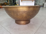 Antique Brass Vessel Sink: Handcrafted Luxury