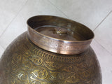 Antique Brass Vessel Sink: Handcrafted Luxury
