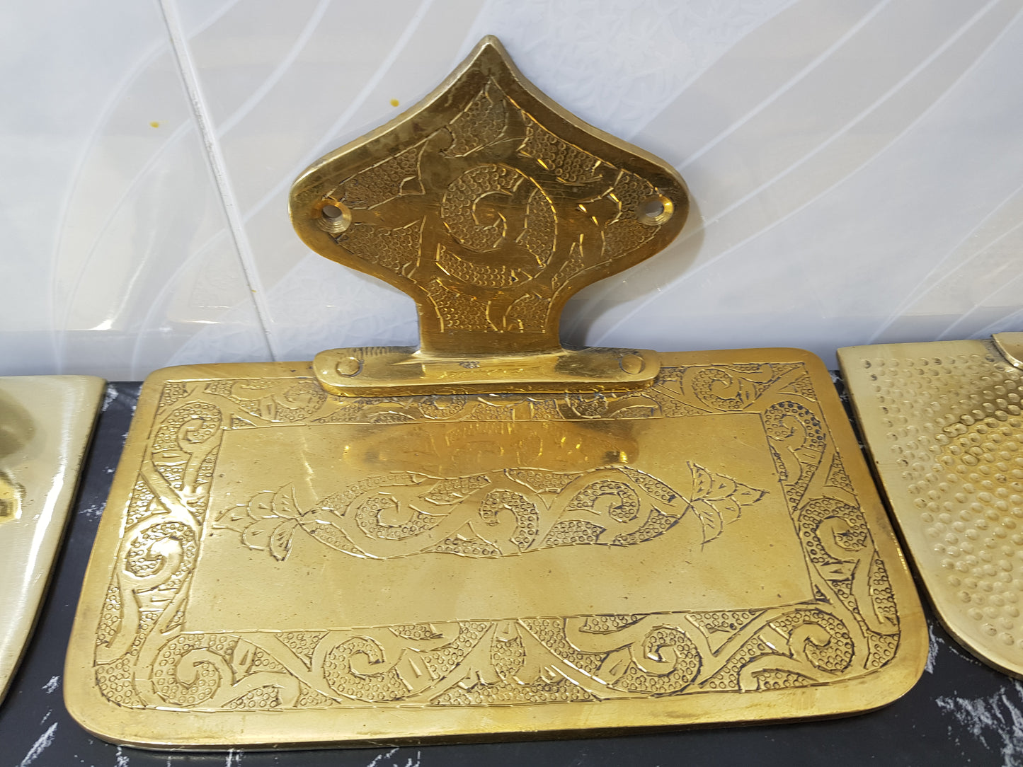 Brass Towel Ring - Bathroom Towel Holder