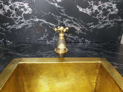 Brass Towel Ring - Bathroom Towel Holder