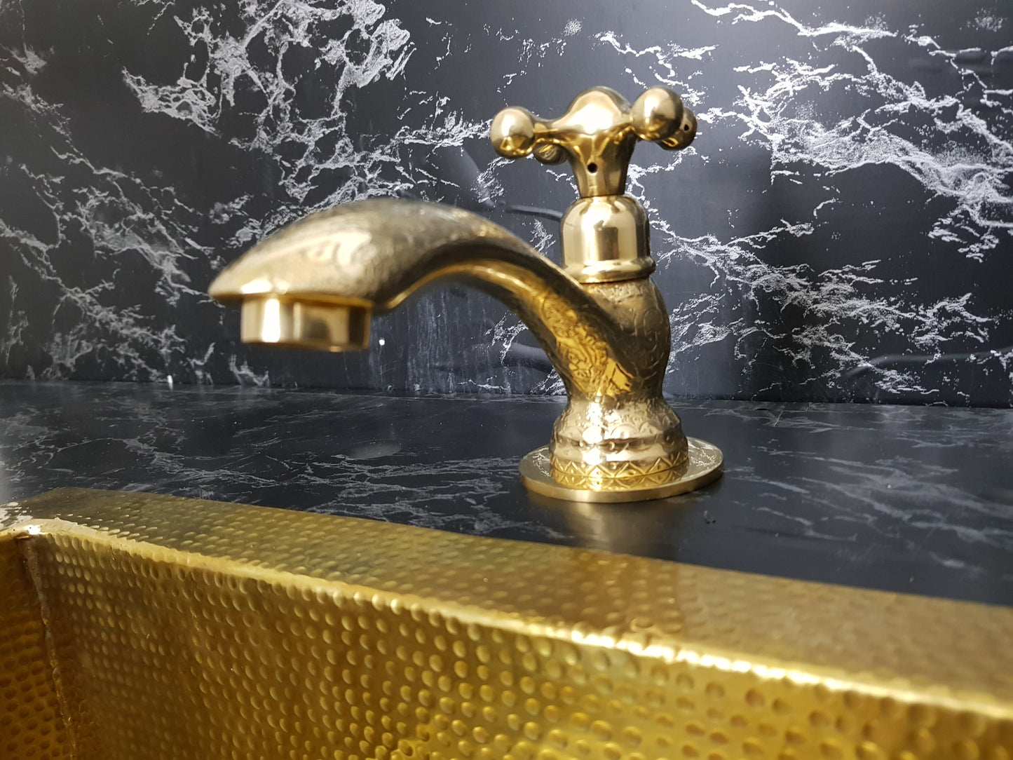 Brass Towel Ring - Bathroom Towel Holder