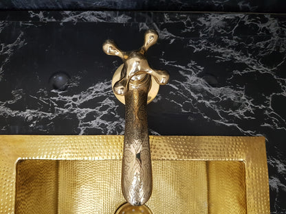 Brass Towel Ring - Bathroom Towel Holder