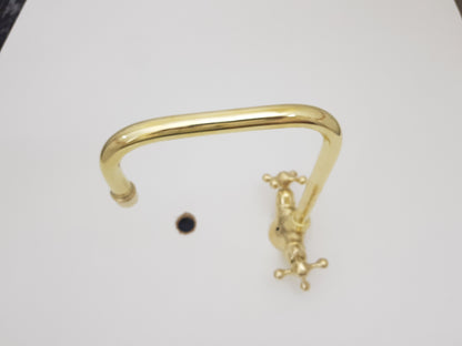 Brass Towel Ring - Bathroom Towel Holder