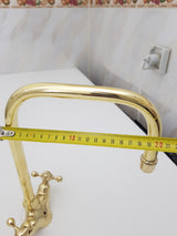 Brass Towel Ring - Bathroom Towel Holder