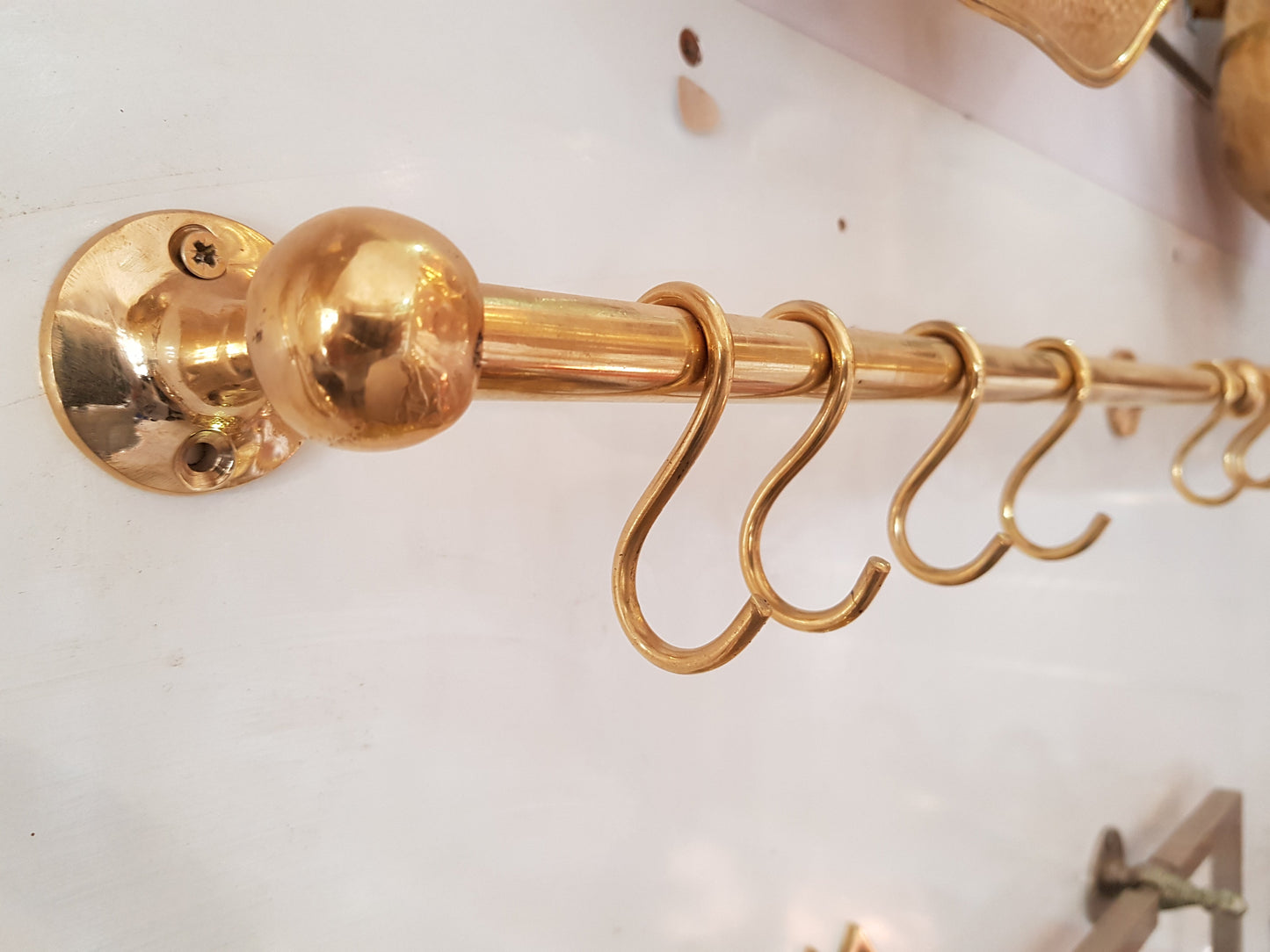 Brass Towel Ring - Bathroom Towel Holder