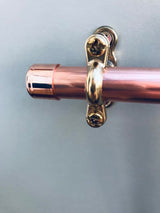 Copper & Brass Kitchen Rail, Coat Rail or Towel Rail