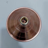 copper rain shower head
