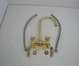 Antique Brass Bridge Faucet