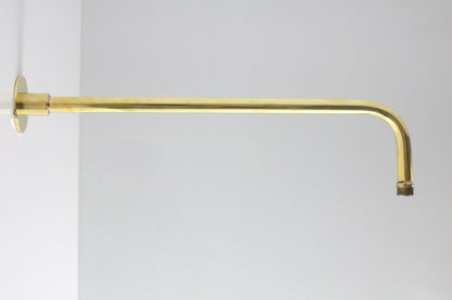 Unlacquered Brass Shower - Rain Shower Set
