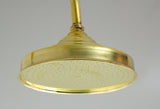 Unlacquered Brass Shower - Rain Shower Set