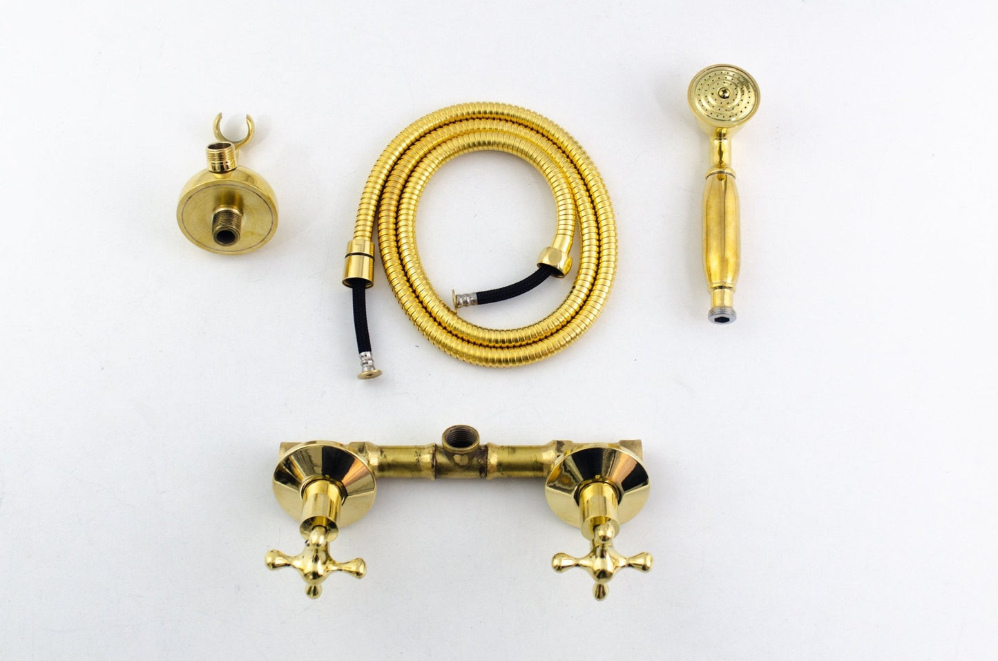 Brass Handheld Shower Head - Built-In Shower System