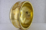 Hammered Curved Vessel Sink - Handmade Traditional Brass Sink