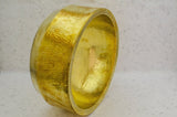 Hammered Round Vessel Sink - Handmade Traditional Brass Sink