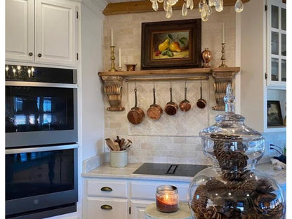 Unlacquered Brass Pot Rack
