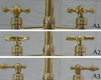 Discover Timeless Beauty and Efficiency with our #UnlacqueredBrassFaucet: A Perfect Blend of Old-World Romance and Sustainability
