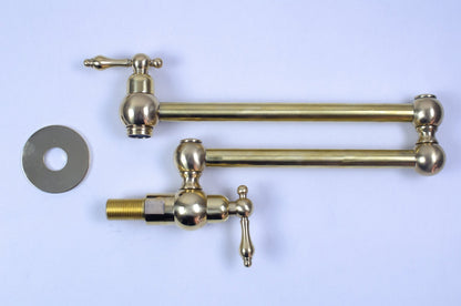Topffüller aus unlackiertem Messing