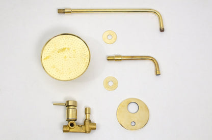 Brass shower - Antique Brass Shower Fixtures