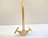 kitchen faucet antique sink faucet solid brass bathroom faucet Farmhouse Bathroom Brass Sink Faucet Vanity Matte Brass Faucet Basin Tap