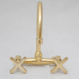 Unlacquered Brass Bathroom Faucet - Bathroom Sink Faucet