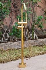 Freestanding Tub Filler - Tub Filler With Hand Shower