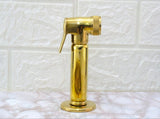 unlacquered brass faucet , handmade solid brass faucet , vintage faucet style , brass bridge faucet